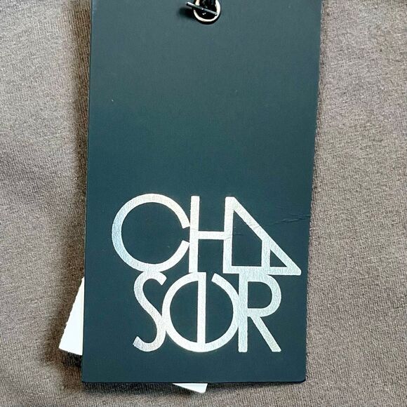 New! NWT Chaser Typewriter Open Shoulder Body Con Mini Dress Small - Picture 6 of 12